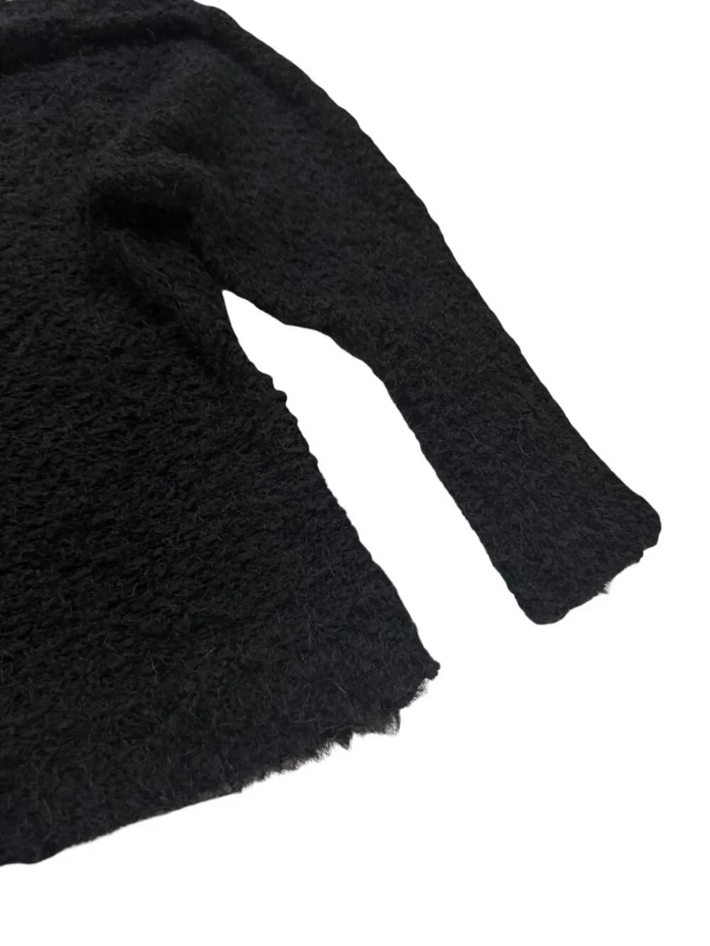 Maurices Black Boucle Boat Neck Dolman Sleeve Pullover Sweater Off Small Women's